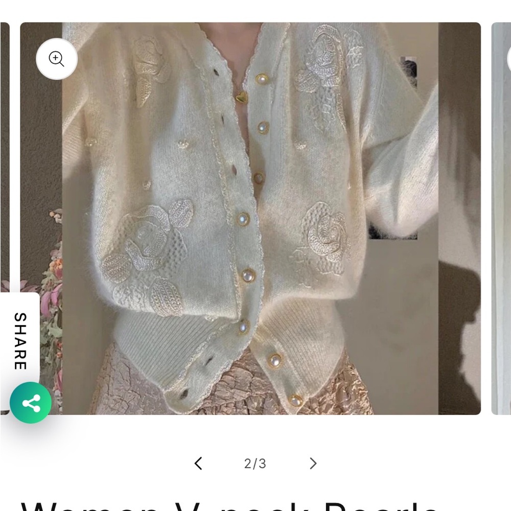 Fluffy Korean fully fashion white fluff cardigan